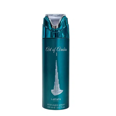 Lattafa Men's Pride Art Of Arabia I Deodorant Body Spray Spray 6.7 oz Fragrances 6298043161299 In Transparent