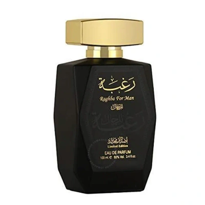Lattafa Men's Raghba Edp Spray 3.38 oz Fragrances 6291106060065 In Lemon / Violet