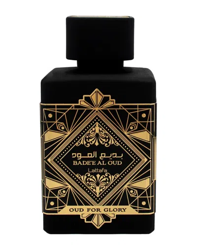 Lattafa Perfumes Men's 3.4oz Edp Badee Al Oud For Glory Edp