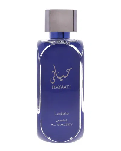 Lattafa Perfumes Men's 3.4oz Edp Hayaati Al Maleky Edp
