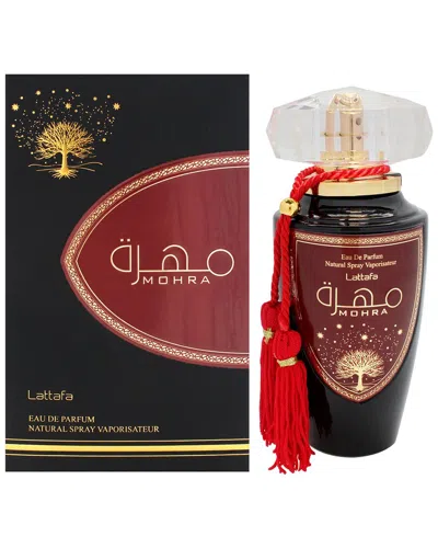 Lattafa Perfumes Men's 3.4oz Mohra Edp Spray In Transparent