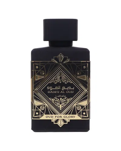 Lattafa Perfumes Unisex 3.4oz Badee Al Oud For Glory Eau De Parfum In Transparent