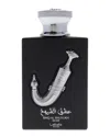 Lattafa Perfumes Unisex 3.4oz Edp Pride Ishq Al Shuyukh Silver Edp