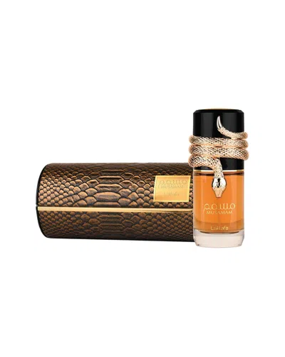 Lattafa Perfumes Unisex 3.4oz Musamam Edp Spray In Transparent