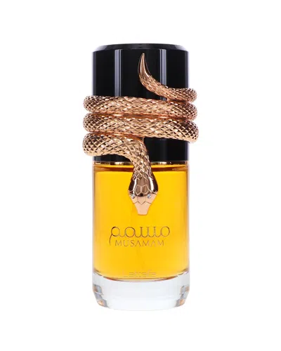 Lattafa Perfumes Unisex 3.4oz Spray Musamam Eau De Parfum In Transparent