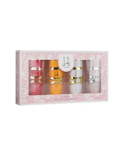 Lattafa Perfumes Women's 0.85oz Yara 4pc Travel Set