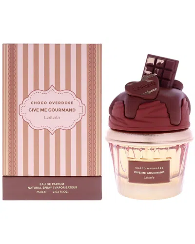Lattafa Perfumes Women's 2.53oz Give Me Gourmand Choco Overdose Edp In Transparent