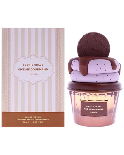 Lattafa Perfumes Women's 2.53oz Give Me Gourmand Cookie Crave Edp In Transparent