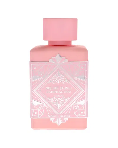 Lattafa Perfumes Women's 3.4oz Badee Al Oud Collection - Noble Blush Edp In Transparent