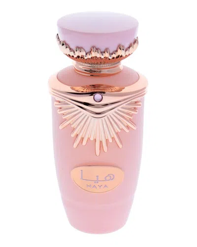 Lattafa Perfumes Women's 3.4oz Edp Haya Edp