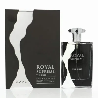 Lattafa Rave Royal Supreme The King Edp Spray 3.4 oz Fragrances 6290360594132 In White