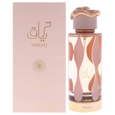 Lattafa Teriaq By  For Unisex - 3.4 oz Edp Spray In Multi