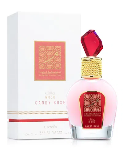 Lattafa Unisex 3.4oz Candy Rose Thameen Collection Edp Spray