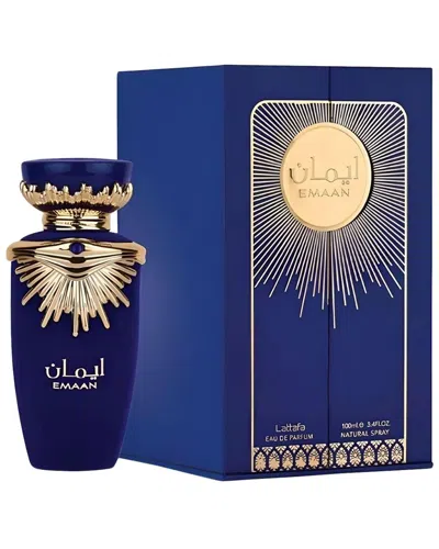 Lattafa Unisex 3.4oz Emaan Edp Spray