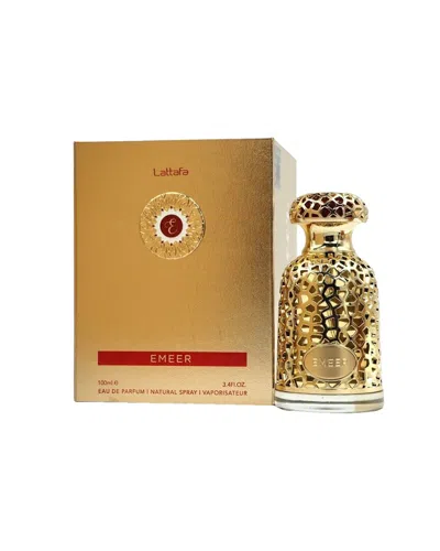 Lattafa Unisex 3.4oz Emeer Edp Spray In Gold