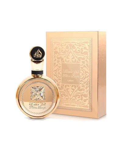 Lattafa Unisex 3.4oz Fakhar Extrait Gold Edp Spray In Brown