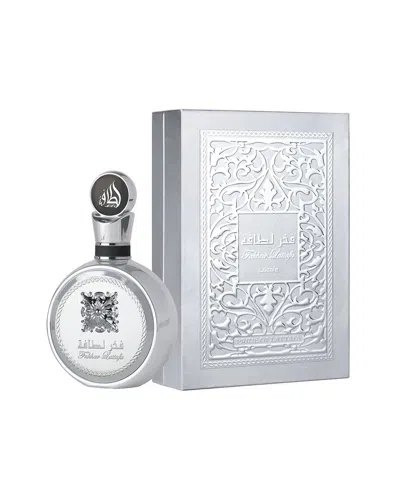 Lattafa Unisex 3.4oz Fakhar Platin Edp Spray In Silver