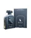 Lattafa Unisex 3.4oz  Rave Rage Edp Spray