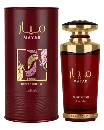 Lattafa Unisex 3.4oz Mayar Cherry Intense Edp In Transparent