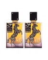 Lattafa Unisex 3.4oz Oud Lail Maleki Edp - Pack Of 2