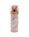 Lattafa Unisex 6.7oz Ameerat Al Arab Prive Rose Perfumed Body Spray
