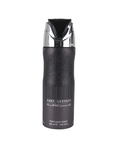 Lattafa Unisex 6.7oz Ramz Silver Perfumed Body Spray