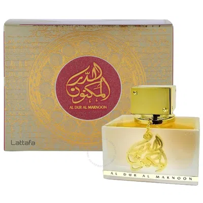 Lattafa Unisex Al Dur Al Maknoon Gold Edp Spray 3.4 oz Fragrances 6297000201870 In Yellow