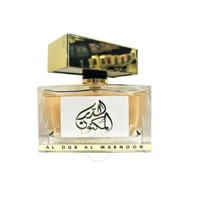 Lattafa Unisex Al Dur Al Maknoon Lulu Al Abyedh Gold Edp 3.4 oz Fragrances 6291107459691 In Brown