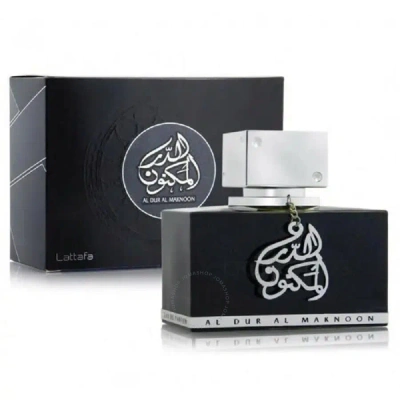 Lattafa Unisex Al Dur Al Maknoon Silver Edp Spray 3.4 oz Fragrances 6297000201863