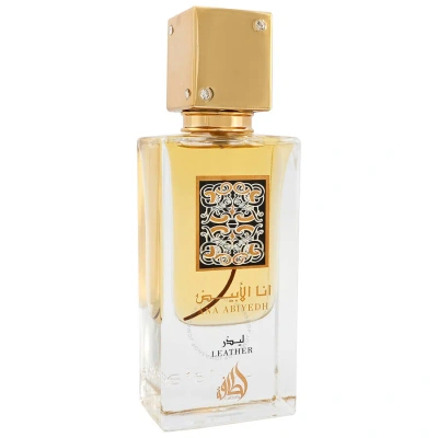 Lattafa Unisex Ana Abiyedh Leather Edp Spray 2 oz Fragrances 6291107454429 In Pink / White