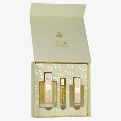 Lattafa Unisex Angham 3pcs Edp Gift Set Fragrances 6290362349372