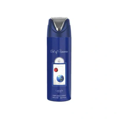 Lattafa Unisex Art Of Universe Deodorant Spray 6.7 oz Fragrances 6298043161312 In Transparent