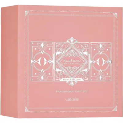 Lattafa Unisex Badee Al Oud 3pcs Edp Gift Set Fragrances 6290362349365