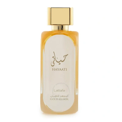 Lattafa Unisex Hayaati Gold Elixir Edp Spray 3.4 oz Fragrances 6291107457895
