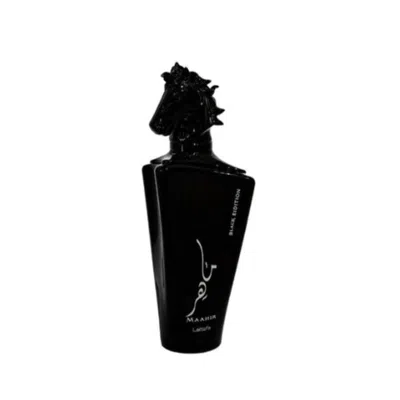 Lattafa Unisex Maahir Black Edition Edp Spray 3.38 oz (tester) Fragrances 0658012387469