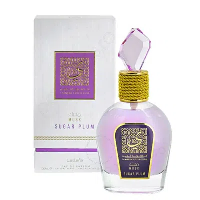 Lattafa Unisex Musk Sugar Plum Edp Spray 3.4 oz Fragrances 6291108734520 In White