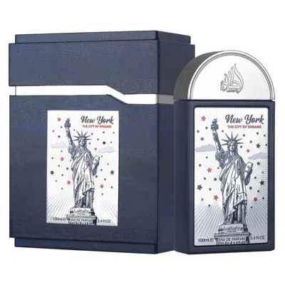 Lattafa Unisex New York The City Of Dreams Edp Spray 3.4 oz Fragrances 6295157380028 In Transparent