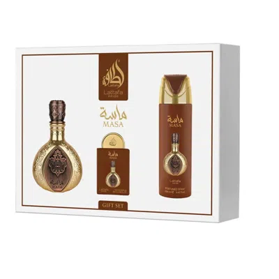 Lattafa Unisex Pride Masa Gift Set Fragrances 6290362347873