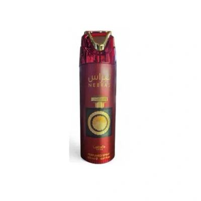 Lattafa Unisex Pride Nebras Deodorant Spray 6.7 oz Fragrances 6298043161350 In Transparent