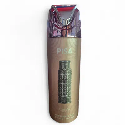 Lattafa Unisex Pride Pisa Deodorant Body Spray Spray 6.7 oz Fragrances 6298043161381 In Brown