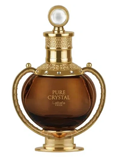 Lattafa Unisex Pride Pure Crystal Edp Spray 3.4 oz Fragrances 6295157380127 In Transparent
