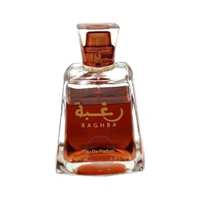 Lattafa Unisex Raghba Edp Spray 3.38 oz (tester) Fragrances 0437604915738