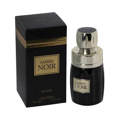 Lattafa Unisex Rave Ambre Noir Edp Spray 3.4 oz Fragrances 6291106068443 In Black