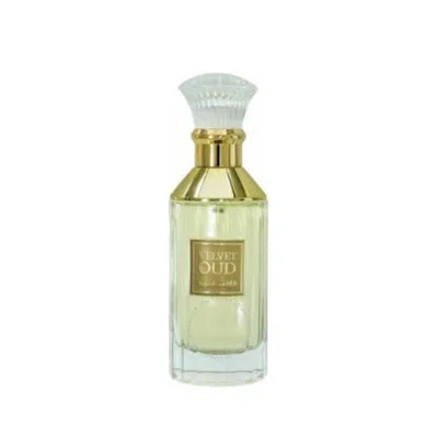 Lattafa Unisex Velvet Oud Edp Spray 3.38 oz (tester) Fragrances 0652013297584 In White