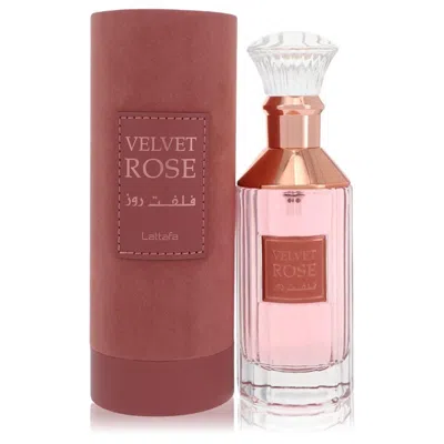 Lattafa Velvet Rose Unisex Eau De Parfum Spray In Multi