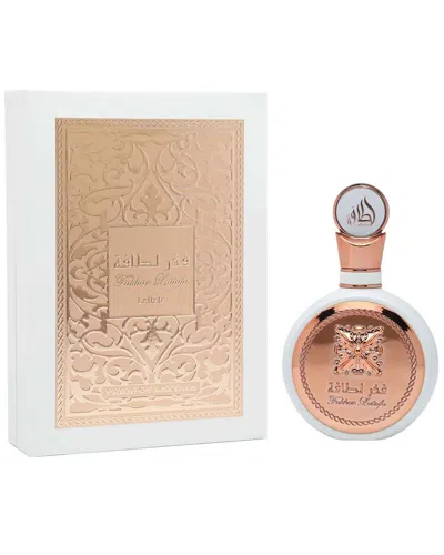 Lattafa Women's 3.4oz Fakhar Edp Spray In White