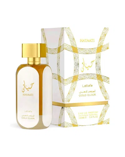 Lattafa Women's 3.4oz Hayaati Gold Elixir Edp Spray