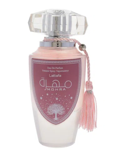 Lattafa Women's 3.4oz Mohra Silky Rose Edp