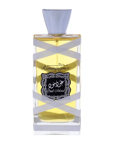 Lattafa Women's 3.4oz Oud Mood Reminiscence Edp In Transparent