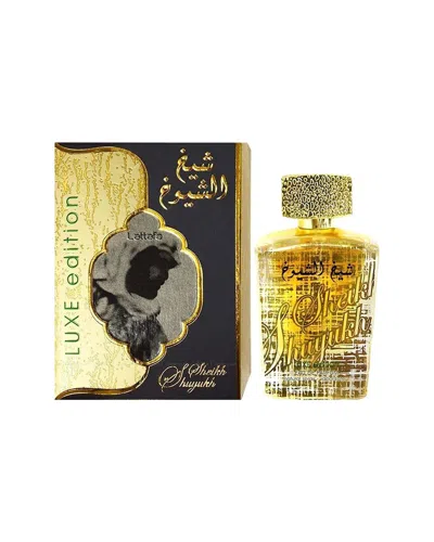 Lattafa Women's 3.4oz Sheikh Shuyukh Luxe Edition Edp Spray